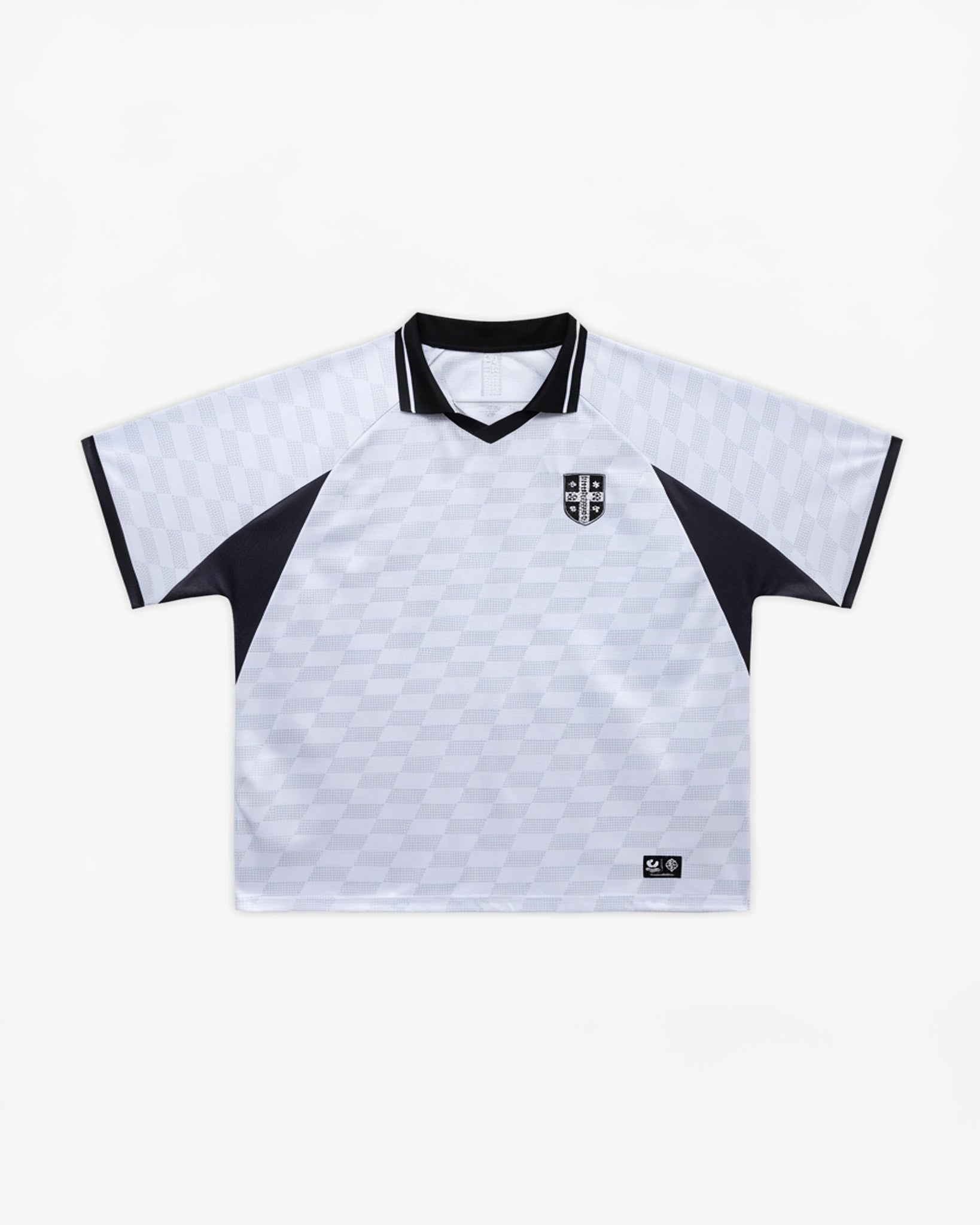 CHECKERED BW JERSEY WHITE